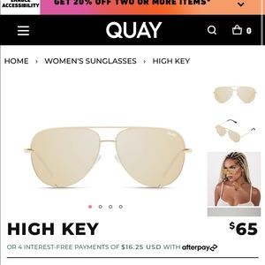 Quay sunglasses